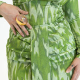 Owo Asymmetrical Drape Long Sleeve Top