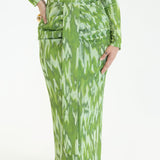 Owo Draped Maxi Skirt