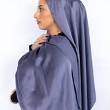 Satin Scarf in Stone