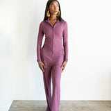 The Perfect Jumpsuit in Amethyst Purple