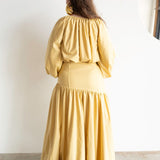 Joy Bubble Shirt and High Waist Corset Bubble Skirt Set