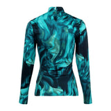 Omi High Neck Long Sleeve Top
