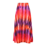 Iris Satin Maxi Skirt
