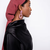 Plisse Chiffon Scarf in Quartz