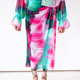 Nawra Chiffon Wrap Skirt