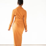 Abaasa Long Sleeve Sweater Dress