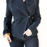 The Perfect Denim Blazer