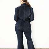 The Perfect Denim Blazer