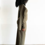 Olivia Long Sleeve Cape Maxi Dress