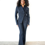The Perfect Denim Blazer