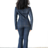 The Perfect Denim Blazer