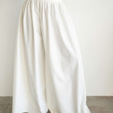 The Perfect White High Waist Corset Wide Leg Pants