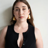 Nina Geometric Hoop Earrings