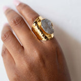 Zubie Gemstone Ring Translucent