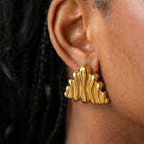 Artisan Gold Earrings