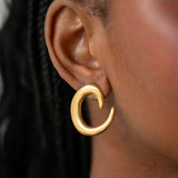 CC Gold Earrings