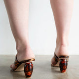 Tort Thong Sandal in Tortoise
