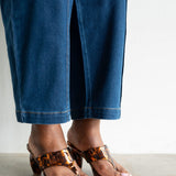 Tort Thong Sandal in Tortoise