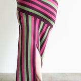 Asha Striped Knit Maxi Skirt