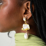 Haya Natural Baroque Pearl Drops