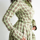 Ayaba Long Sleeve Exaggerated Collared Top