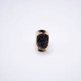Zubie Gemstone Ring Black
