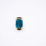 Zubie Gemstone Ring Ocean Blue
