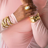 Loti Natural Baroque Pearl Ring
