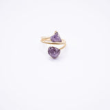 Amethyst Wrap Ring