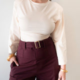 The Perfect Elevated T-Shirt in Apricot