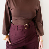 The Perfect Elevated T-Shirt in Brown