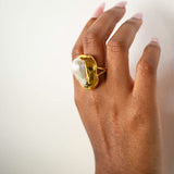 Loti Natural Baroque Pearl Ring