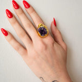 Bo Natural Amethyst Ring