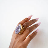 Soraya Amethyst Gemstone Ring