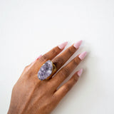 Soraya Amethyst Gemstone Ring
