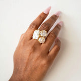 Thana Pearl Gold Ring