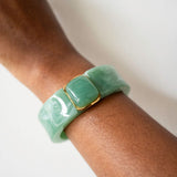 Vintage Acrylic Bangle Seafoam