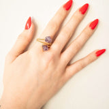 Amethyst Wrap Ring