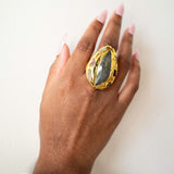 Joy Statement Bangle Maroon