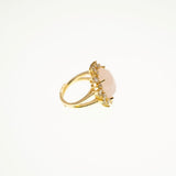 Nadie Quartz Ring Chic Pink