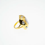 Mari Natural Baroque Pearl Ring