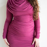 Anu Long Sleeve Draped Top