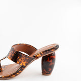 Tort Thong Sandal in Tortoise