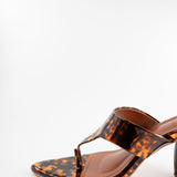 Tort Thong Sandal in Tortoise