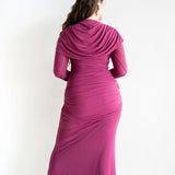 Anu Long Sleeve Draped Top