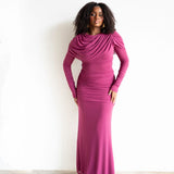 Anu Long Sleeve Draped Top