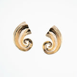 Lia Abstract Earrings Gold