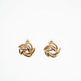 Dina Knot Earrings Gold