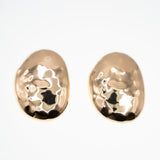 Rokaya Melted Earrings Gold