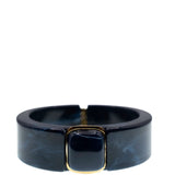 Vintage Acrylic Bangle Blue
